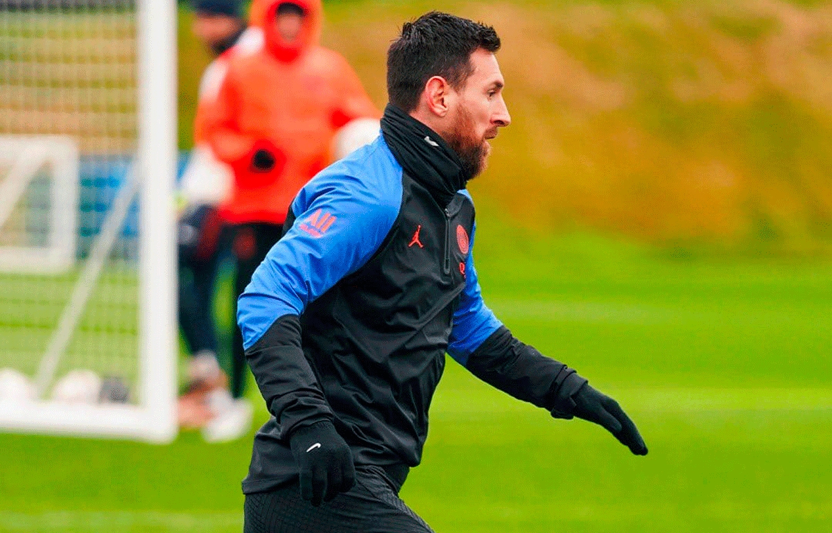 Messi fue convocado para el PSG-Angers de este miércoles. Foto: @PSG_Inside.