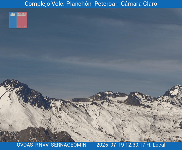 El Planchón Peteroa vuelve a estar en alerta.