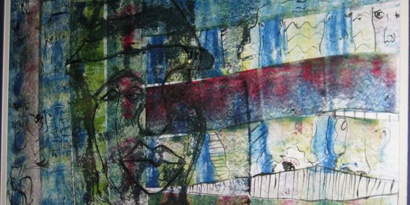 Uco urdimbre pintura