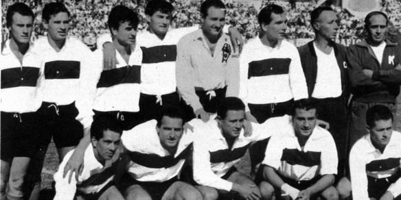 Fútbol Gimnasia La Plata Formacion 1960_Copa_Alende