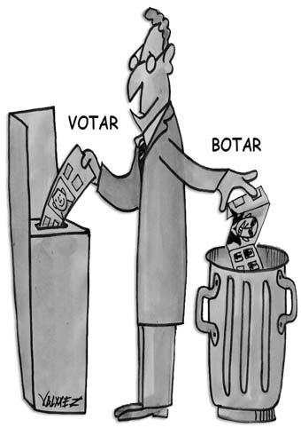 BOTAR VOTAR