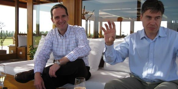 Manuel Louzada y Hervé Scott Chandon N