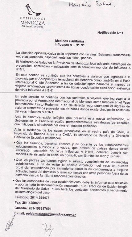 Resolucion interna DGE