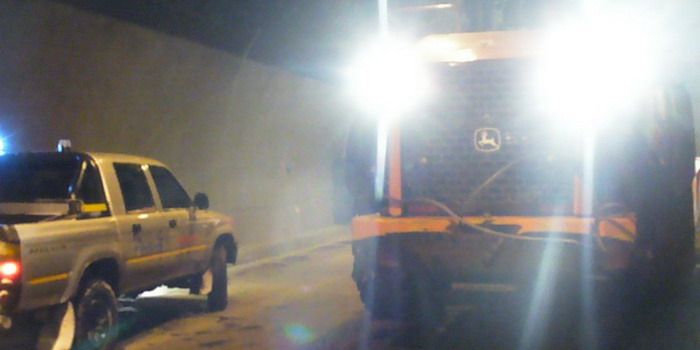 Salida del túnel internacional N