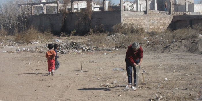 Usurpadores anciana clava estaca N pobreza