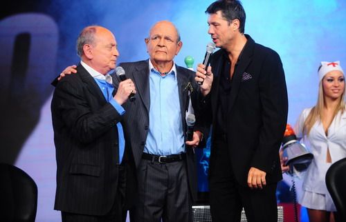 Tinelli con Chiche Gelblung y su doble