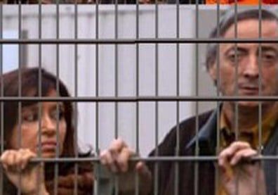 Néstor y cristina presos P