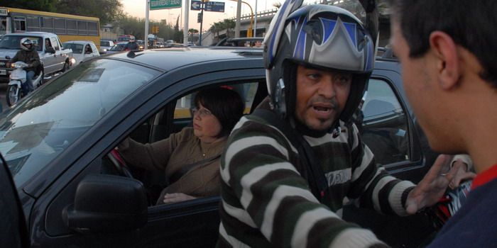 Protesta Motoqueros - NOTA8