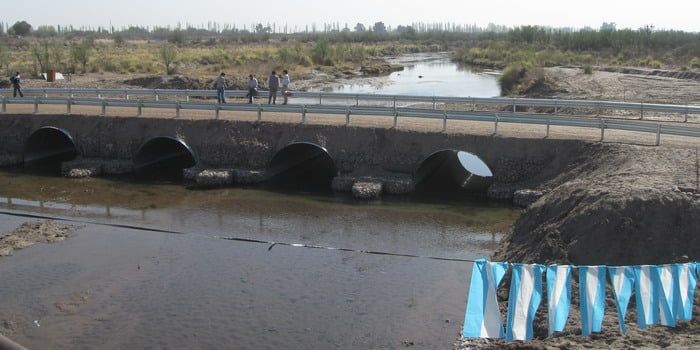 Puente colonia san jorge santa rosa la dormida río tunuyán N