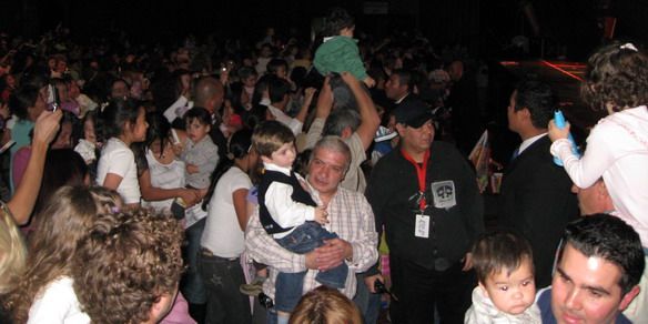 Backyardigans público frente al escenario 7 N