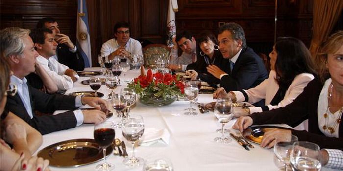 reunión De Marchi con Macri