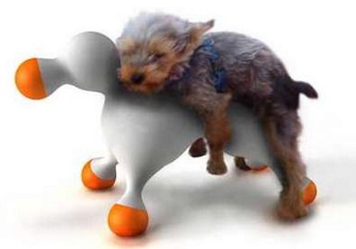 Muñeca inflable perro - Portada