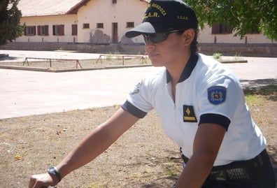Nidia Ríos policía p II
