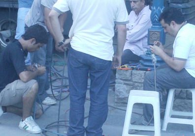 Corte cables Vendimia Plaza Independencia Interior