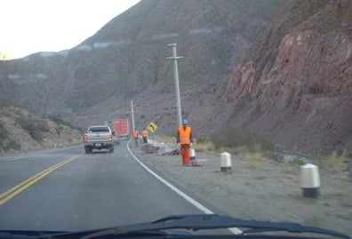 Ruta 7 a chile despues de terremoto