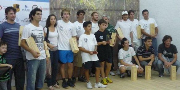 Squash - premiación