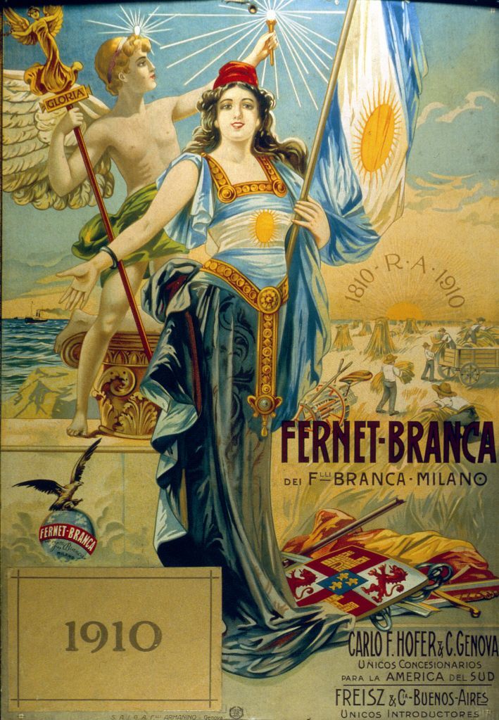 Afiche 1910 Bicentenario Argentina