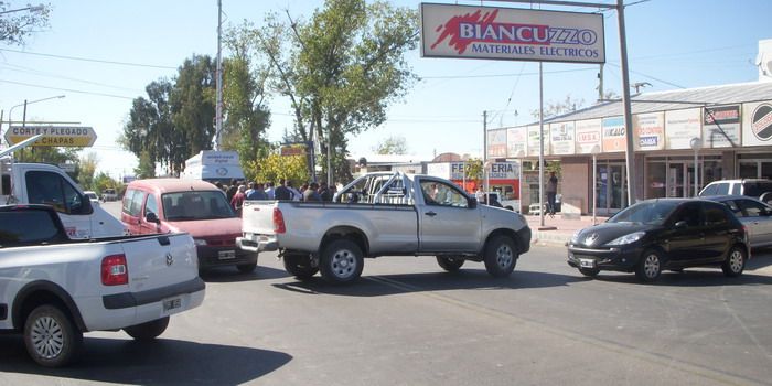 Comerciantes Maipú protesta - NOTA