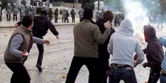 Protestas Grecia - NOTA