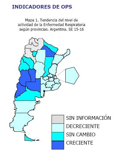 Mapa - enfermedades respiratorias - Min. Salud
