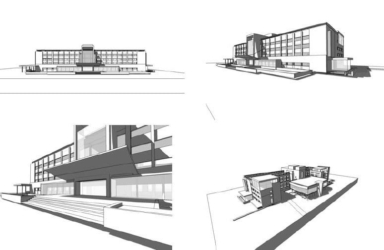 Hospital Ferroviario Planos