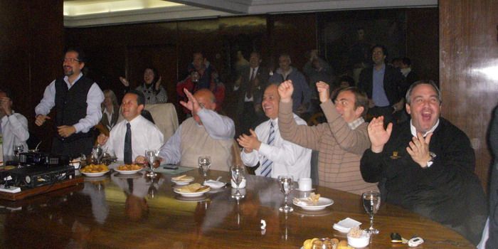 Jaque festejo de gol