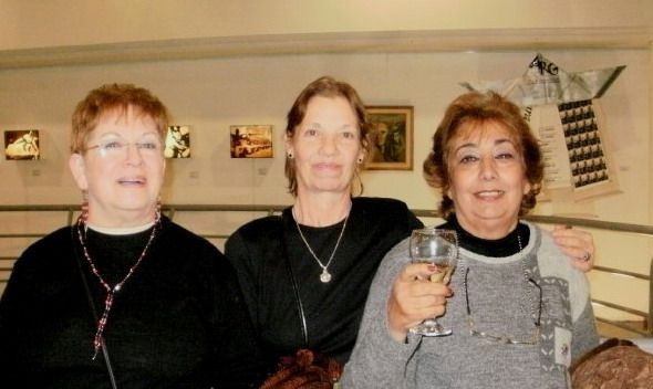 ANGELA CHiqui, Marta Leonardi y Judit Accardi, tres amantes de las artes plásticas 111