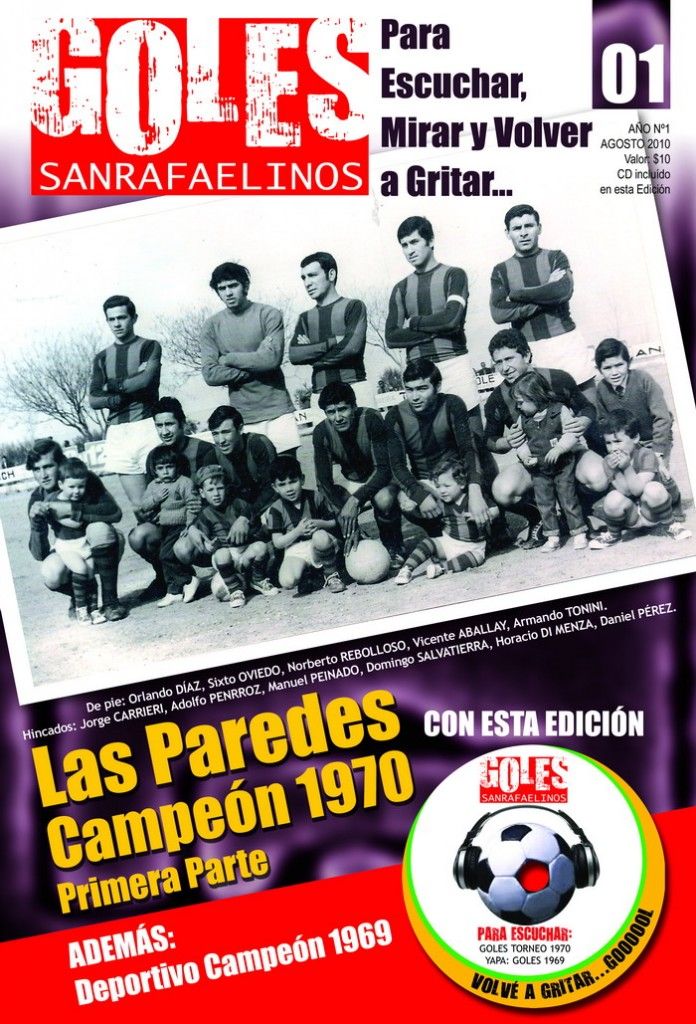 Revista Goles Sanrafaelinos del ayer