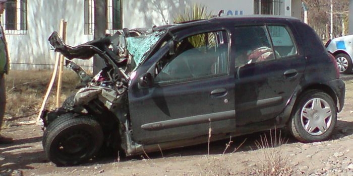 Clio accidente valle de uco N