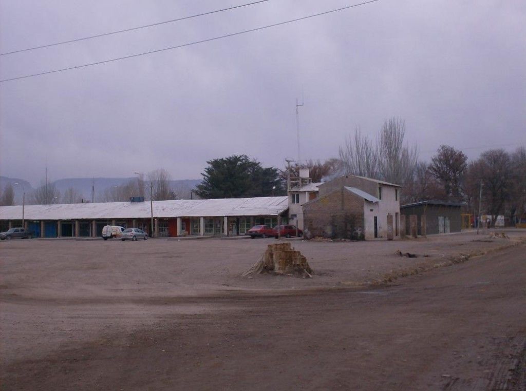 Vista de la playa de la terminal por donde ingresan los omnibús