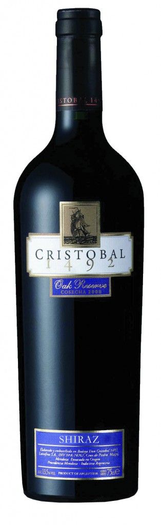 Cristóbal 1492 Oak Reserve - Shiraz 08