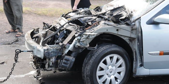 Choque Renault Laguna - Nota