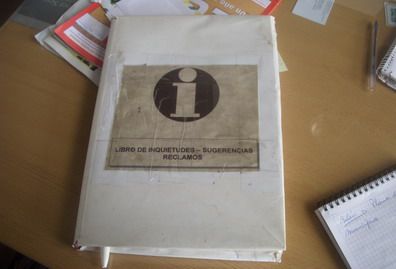 Turismo libro de quejas P