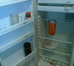 Heladera vacia -Soltero