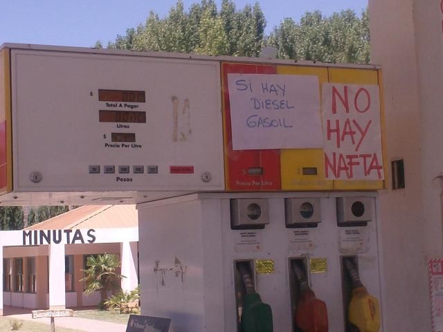 Uspallata sin nafta ante una emergencia