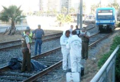 Roberto Soto Chile tren suicidio sospechas