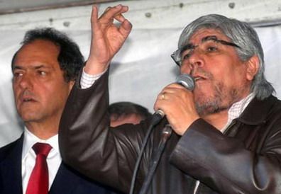 Daniel Scioli Hugo Moyano P