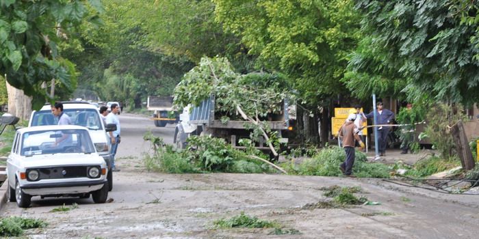 Tormenta Calle Manuel A. Saenz - Nota2