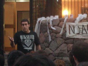 Protesta Universidad de Mendoza aumento cuotas interior 1