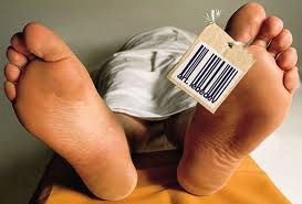 Muerto pies interior