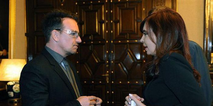 Bono y Cristina