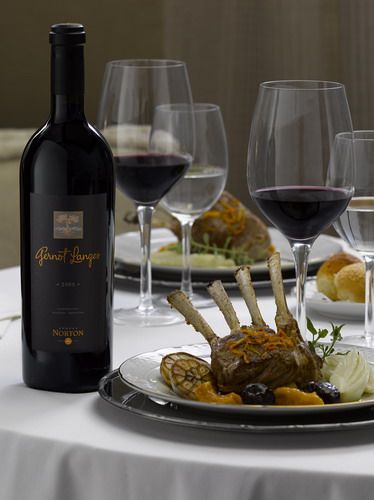 Gernot Langes vino interior