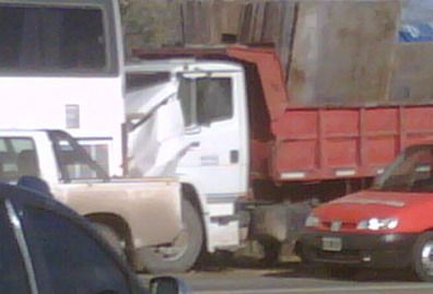 Camion choque P