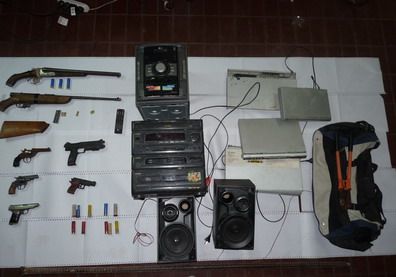 Armas secuestradas maipú