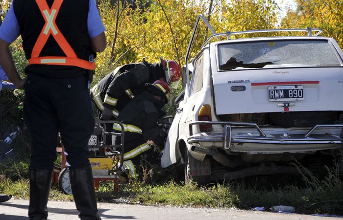 Accidente calle Alberdi 1 para int