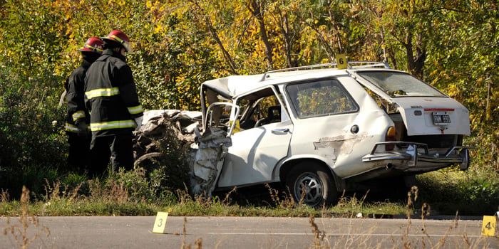 Accidente calle Alberdi 7