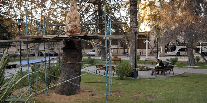 Esculturas Plaza San Martín 1