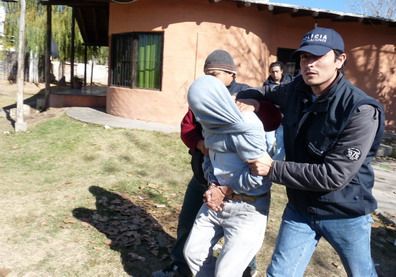 Secuestro cocaina san martin ladrillos detenidos