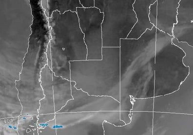 Cenizas volcánicas centro país lunes 13 P