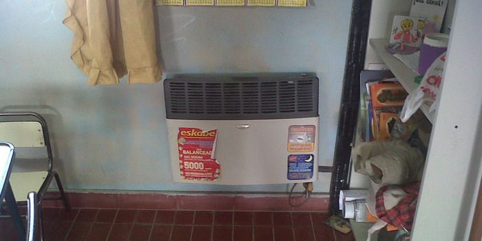 Estufa escuela juan cruz varela aula N